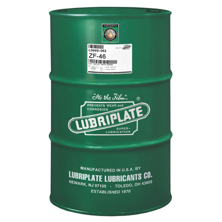 LUBRIPLATE Drum, Hydraulic Oil, 46 ISO Viscosity, 20 SAE L0949-062